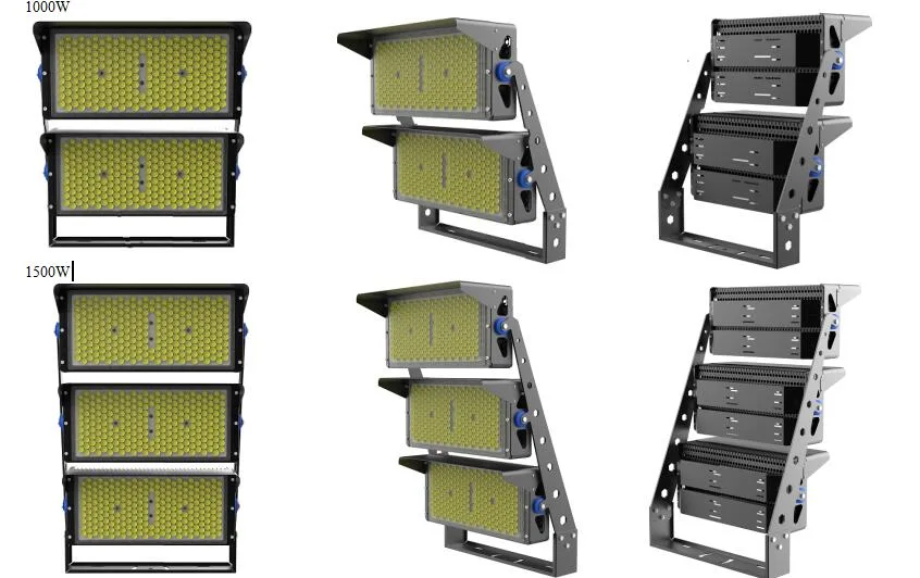 Peonylighting 500W-1000W-1500W LED Stadium Sport Flood Light